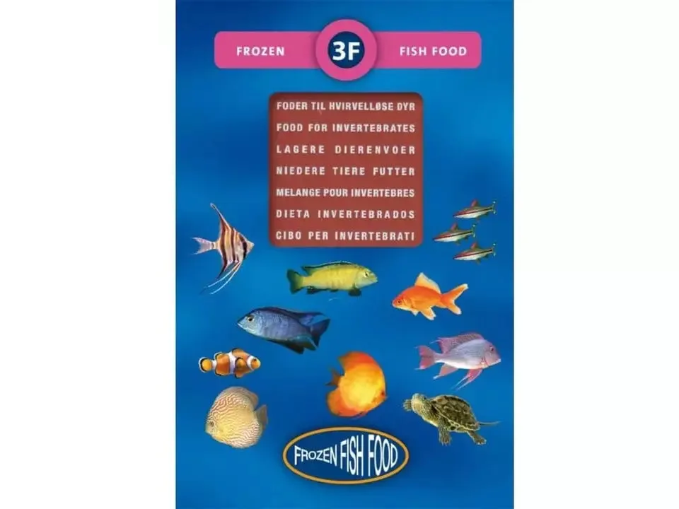 3F- Invert food / Nourriture invertebres 100g Blister