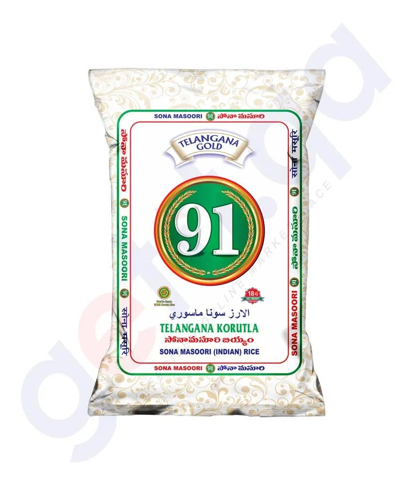 91 TELANGANA GOLD SONA MASOORI RICE