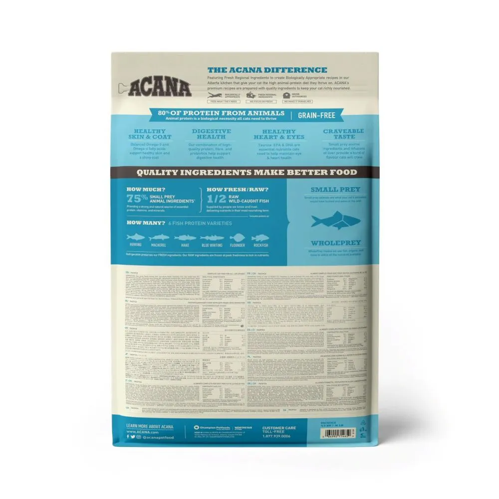 Acana 1.8kg Pacifica Cat Food