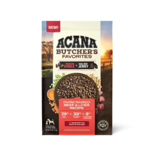 ACANA Butcher's Favorites Farm-Raised Beef & Liver Recipe Dry Dog Food