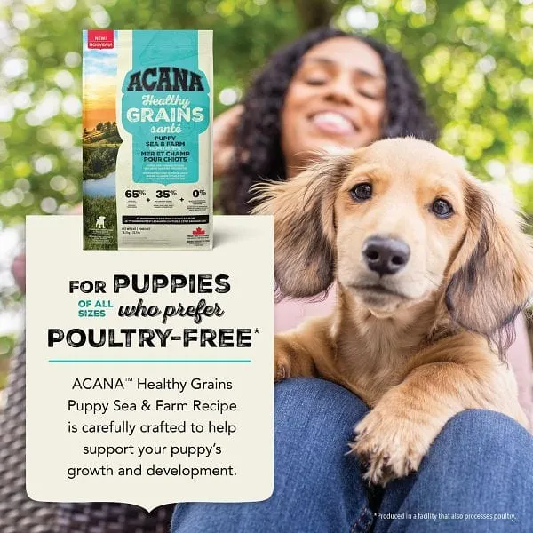 ACANA Healthy Grains Sea to Farm Puppy Recipe Dry Dog Food