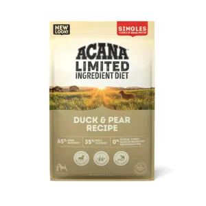 Acana Singles Duck & Pear Grain Free Dog Food