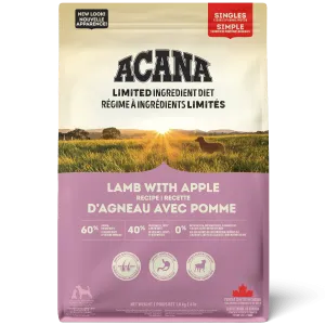 ACANA Singles Lamb with Apple Recipe Dry Dog Food