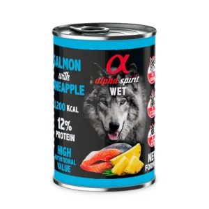 Alpha Spirit Salmon with Pineapple Wet Dog Food