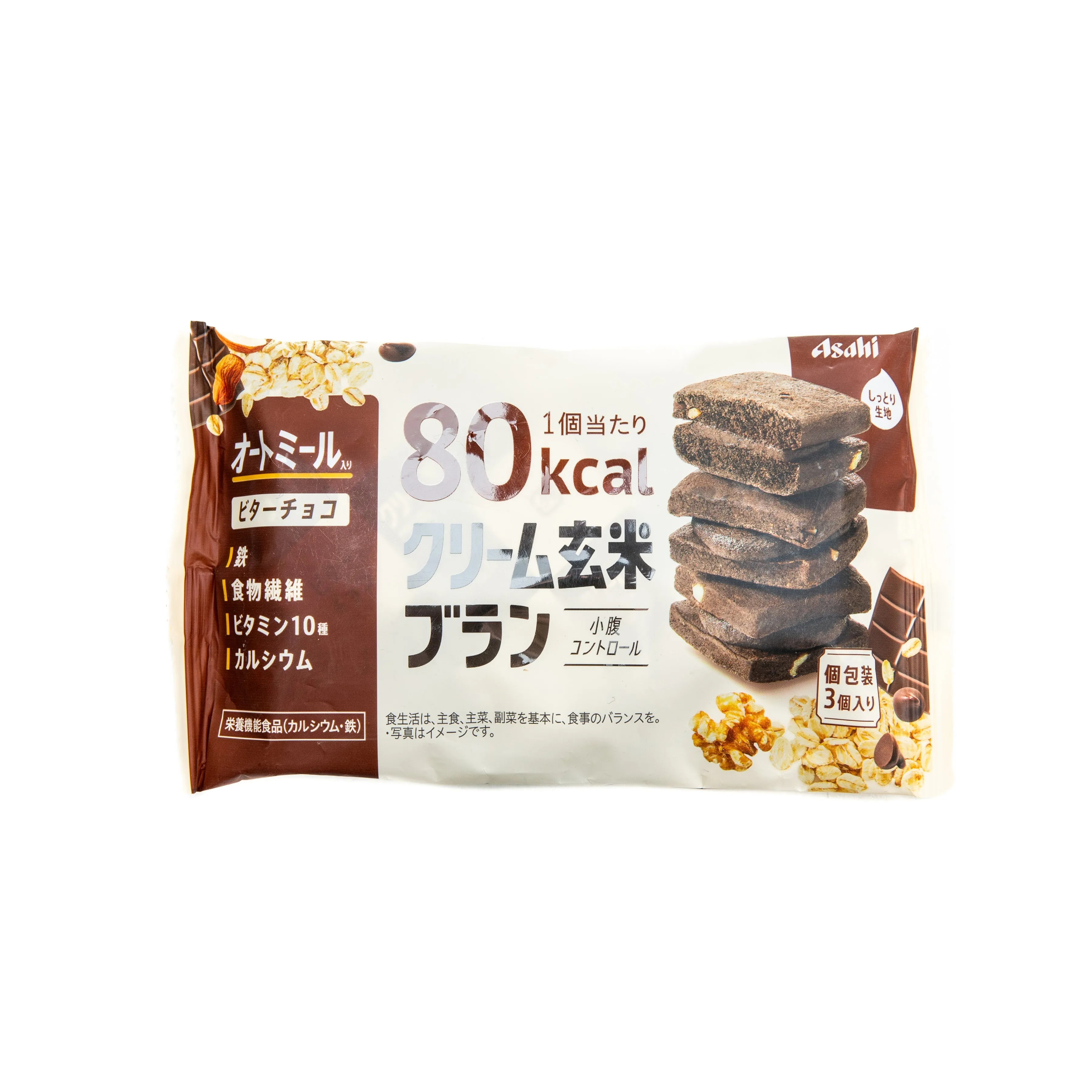 Asahi Chocolate Cream Brown Rice Brownie