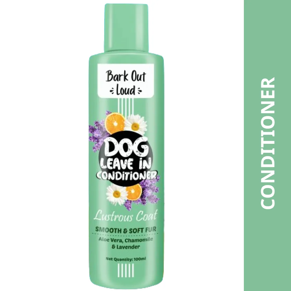 Bark Out Loud Lustrous Coat Leave in Conditioner for Dogs