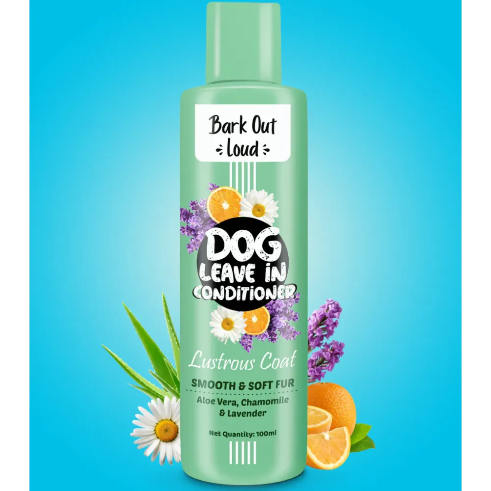 Bark Out Loud Lustrous Coat Leave in Conditioner for Dogs