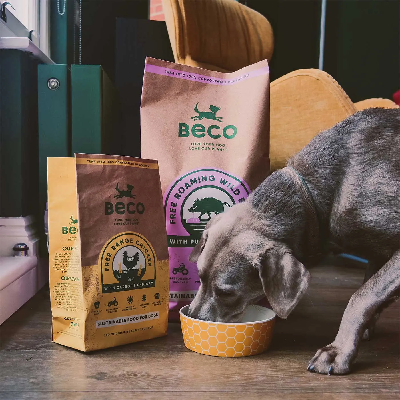 Beco Free Range Chicken With Carrot & Chicory Dog Food