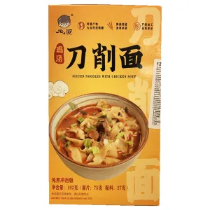 Beixiaoxi Sliced Noodles Chicken Soup 102g ~ 北小西雞湯刀削麵 102g