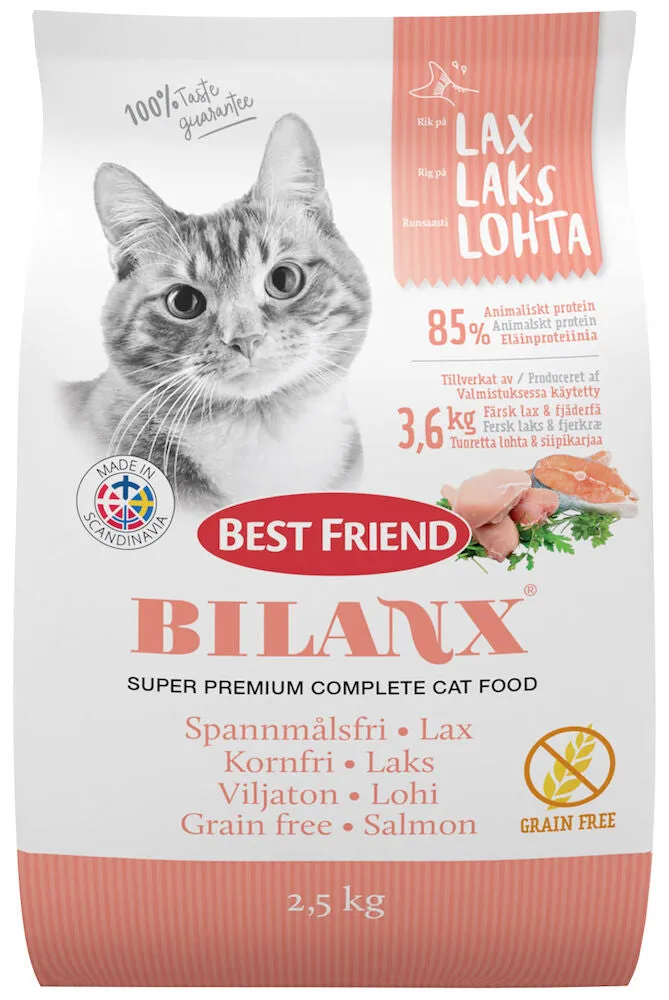 Best Friend Bilanx Grain Free Salmon complete feed