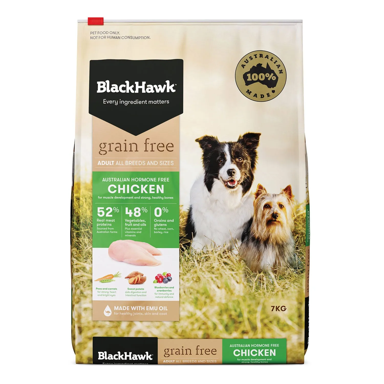 Black Hawk Grain Free Chicken Adult Dry Dog Food