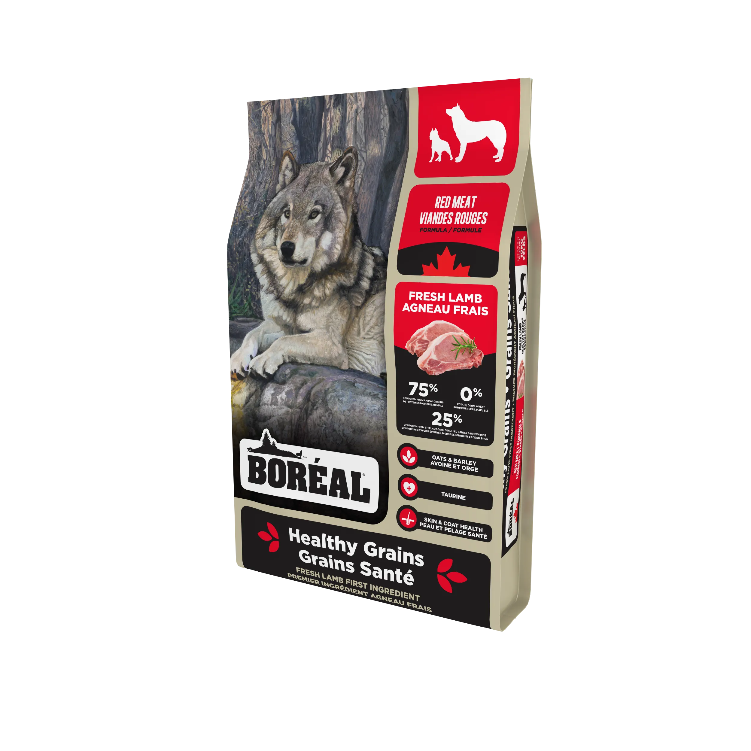 Boreal Healthy Grains Dog Red Meat