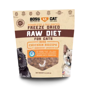 Boss Dog® Brand Freeze Dried Raw Diet For Cats