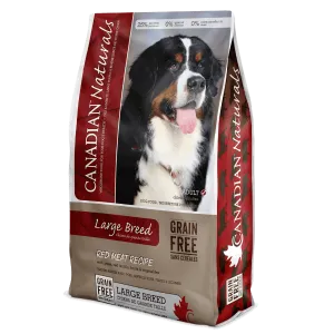 Canadian Naturals Grain Free Large Breed Red Meat Recipe Dry Dog Food, 28lb