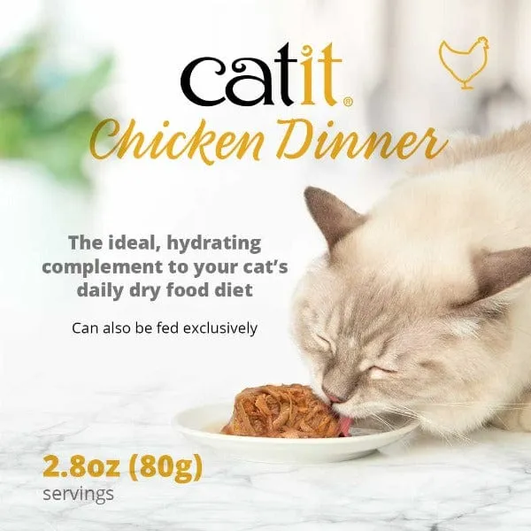 Catit Chicken Dinner with Beef & Pumpkin Wet Cat Food