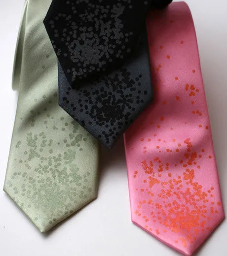 Champagne and Caviar Silk Necktie