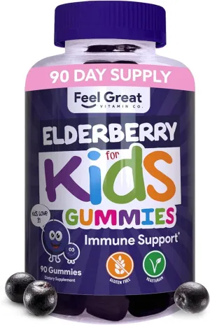 Children's vitamins gluten-free with zinc and vitamin C, 90 pieces