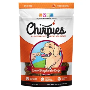 Chirpies Carrot Pumpkin Pie Recipe Grain Free Dog Treats 150g