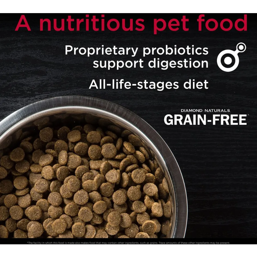 Diamond Naturals Grain-Free Beef & Sweet Potato Formula Dry Dog Food