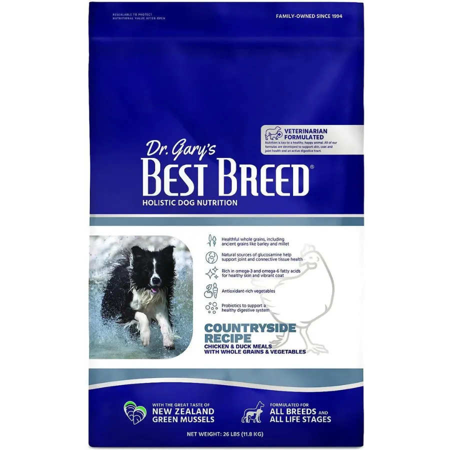 Dr. Gary's Best Breed Holistic Countryside Recipe Dry Dog Food