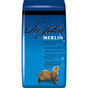 Dr John Merlin Ferret Food