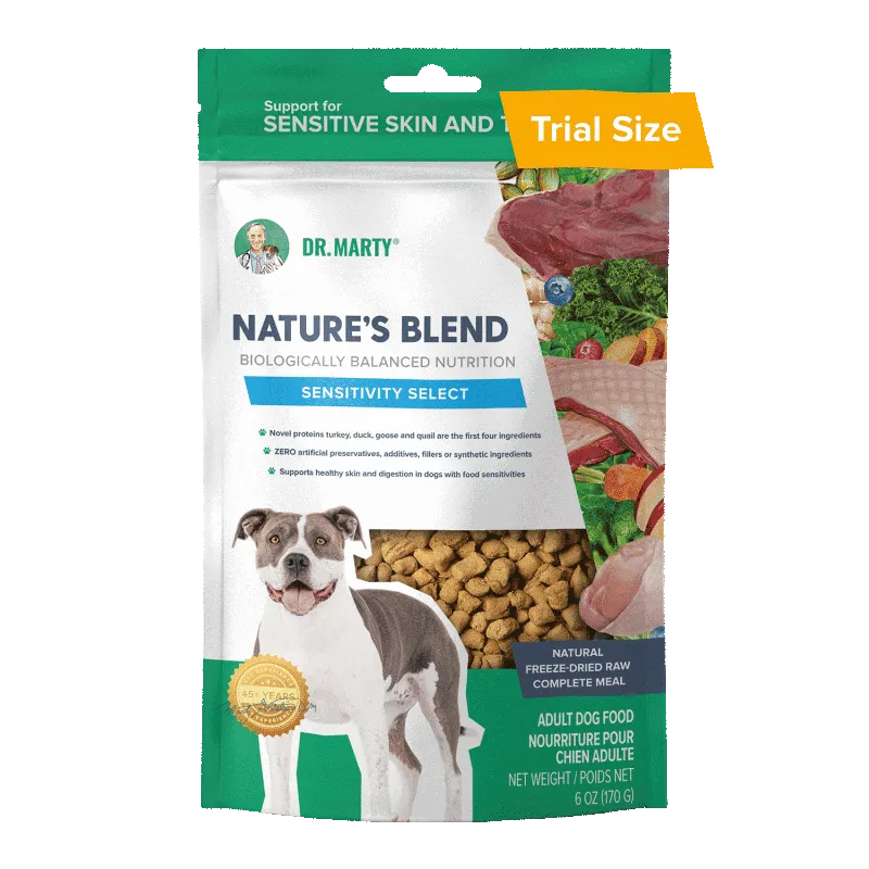 DR. MARTY Nature’s Blend Sensitivity Select Freeze Dried Raw Dog Food