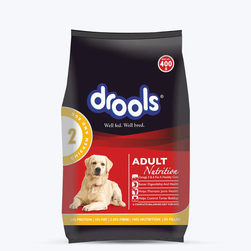 Drools Chicken and Egg Adult Food  With Free 1.2 kg