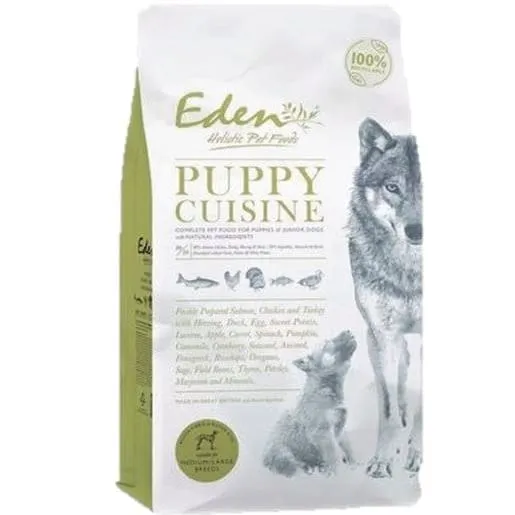 Eden Puppy Cuisine Dry Dog Food - Small Kibble For Small Breed Puppies