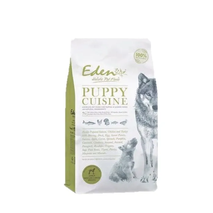 Eden Puppy Cuisine Dry Dog Food - Small Kibble For Small Breed Puppies