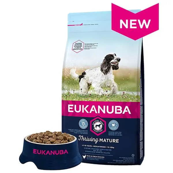 Eukanuba Thriving Mature Medium Breed Fresh Chicken