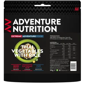 Extreme Adventure Food Thai Vegetables with Rice - 800Kcal