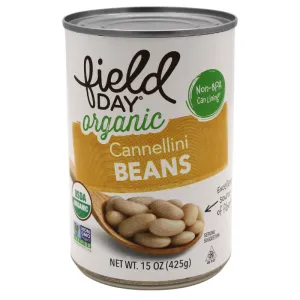 Field Day Canned Cannellini Beans Organic 15oz *TPR*