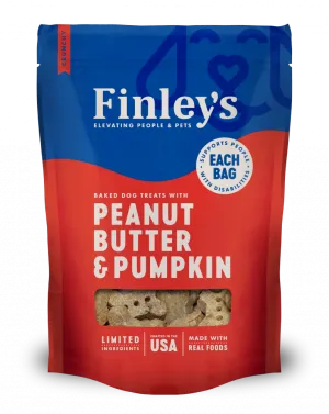 Finleys Peanut Butter & Pumpkin Crunchy Biscuits