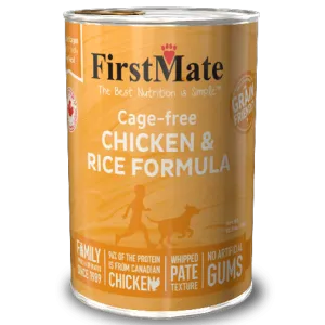 FirstMate Cage-free Chicken & Rice Formula Canned Dog Food