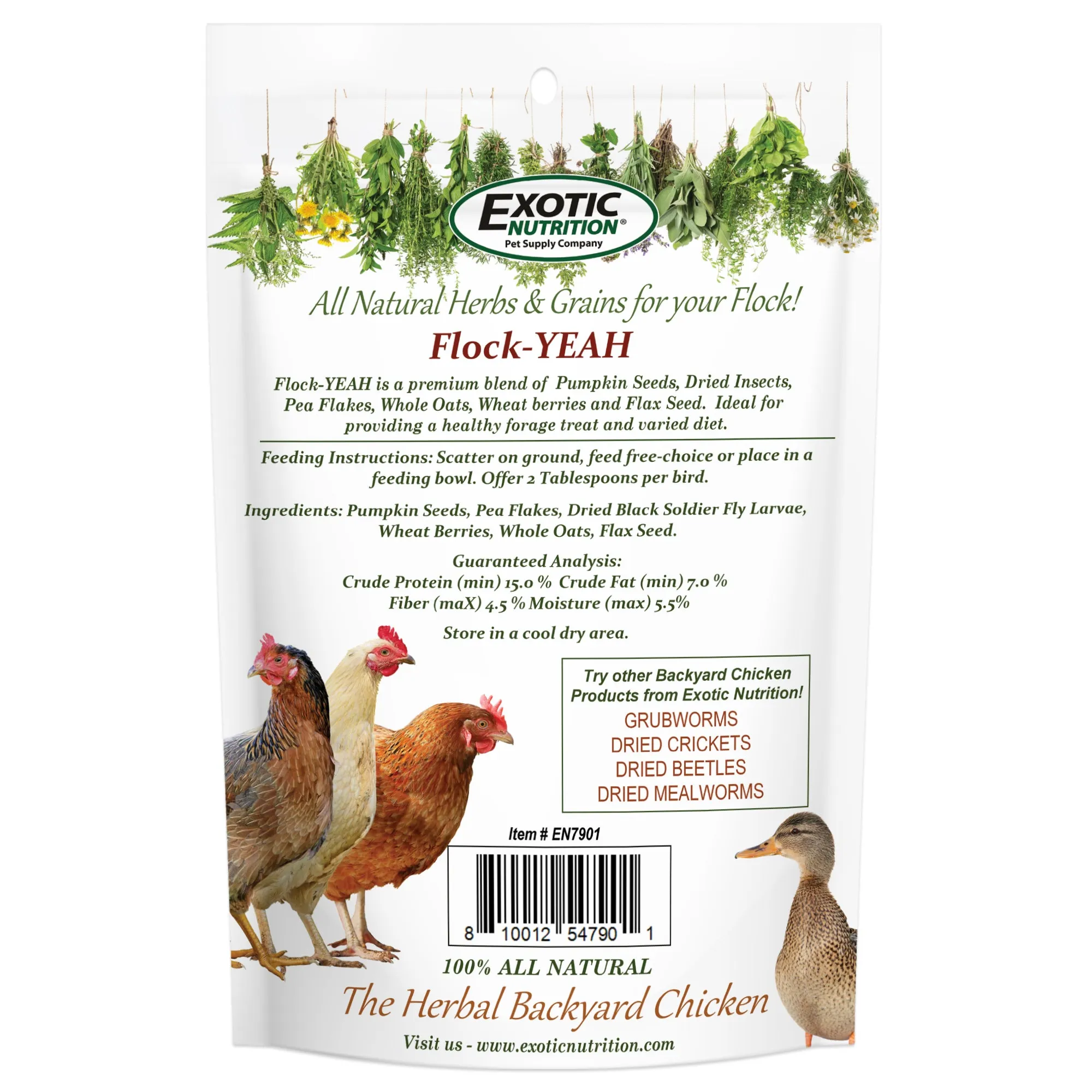 Flock-Yeah Backyard Chicken Treat 10 oz.