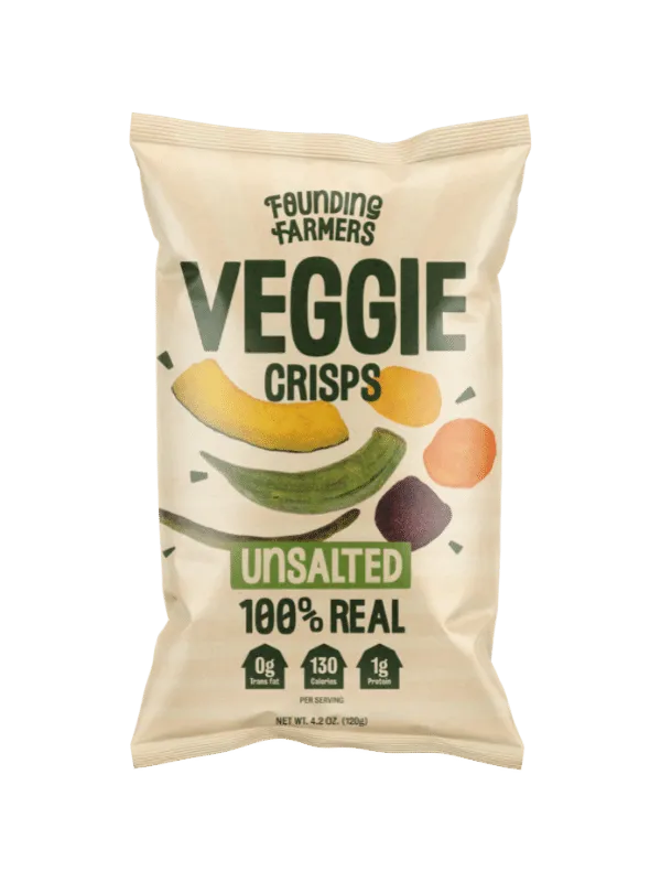 Founding Farmers Mixed Veggie Crisps 120g