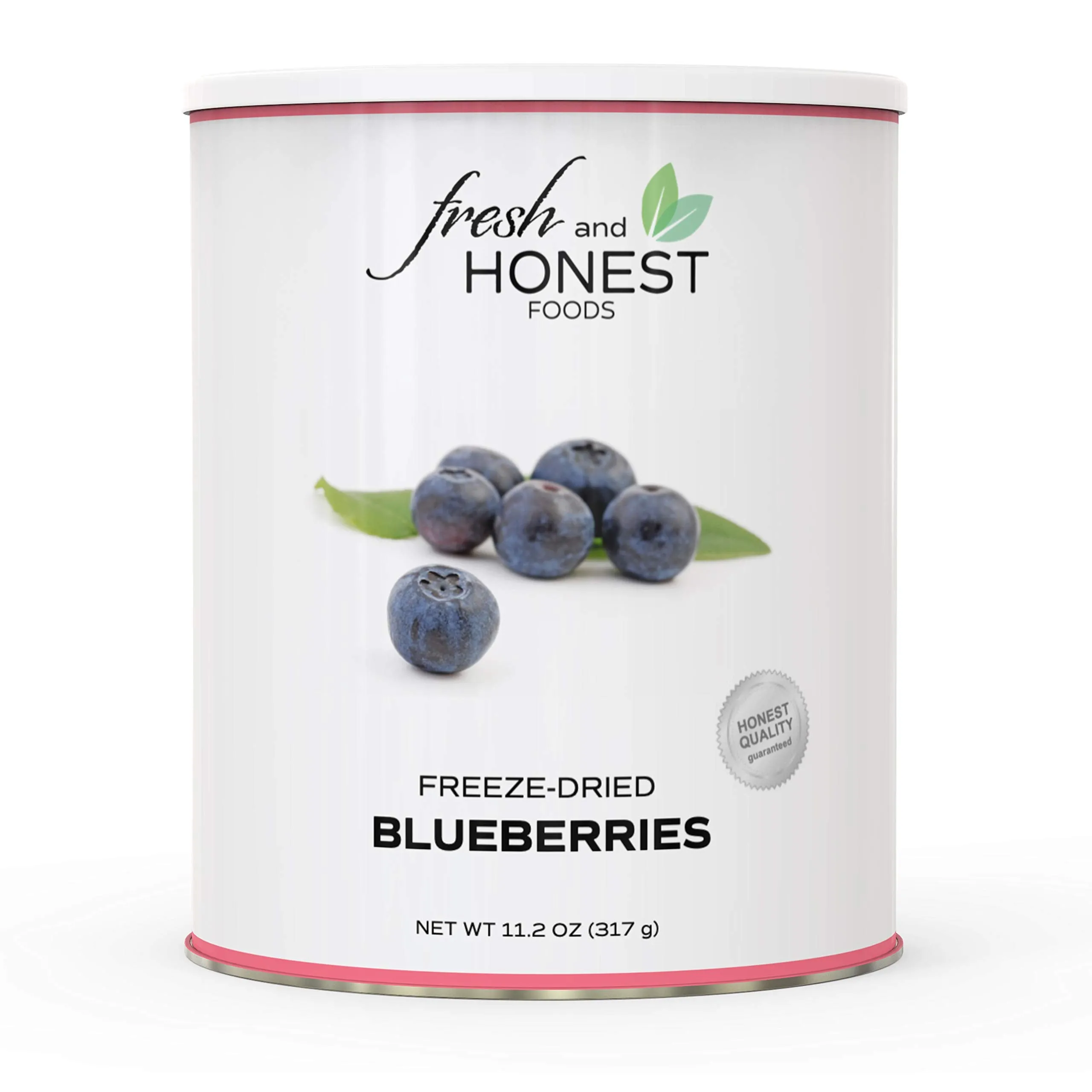 Fresh and Honest Foods 100% All Natural Freeze-Dried Blueberries 11.1 OZ #10 Can