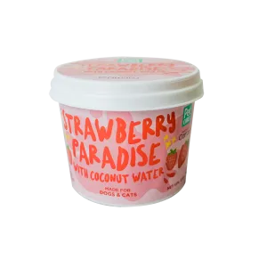 *FROZEN* PetCubes Dogs & Cats Icecream Strawberry Paradise 3.5oz ( NOT FOR DELIVERY )