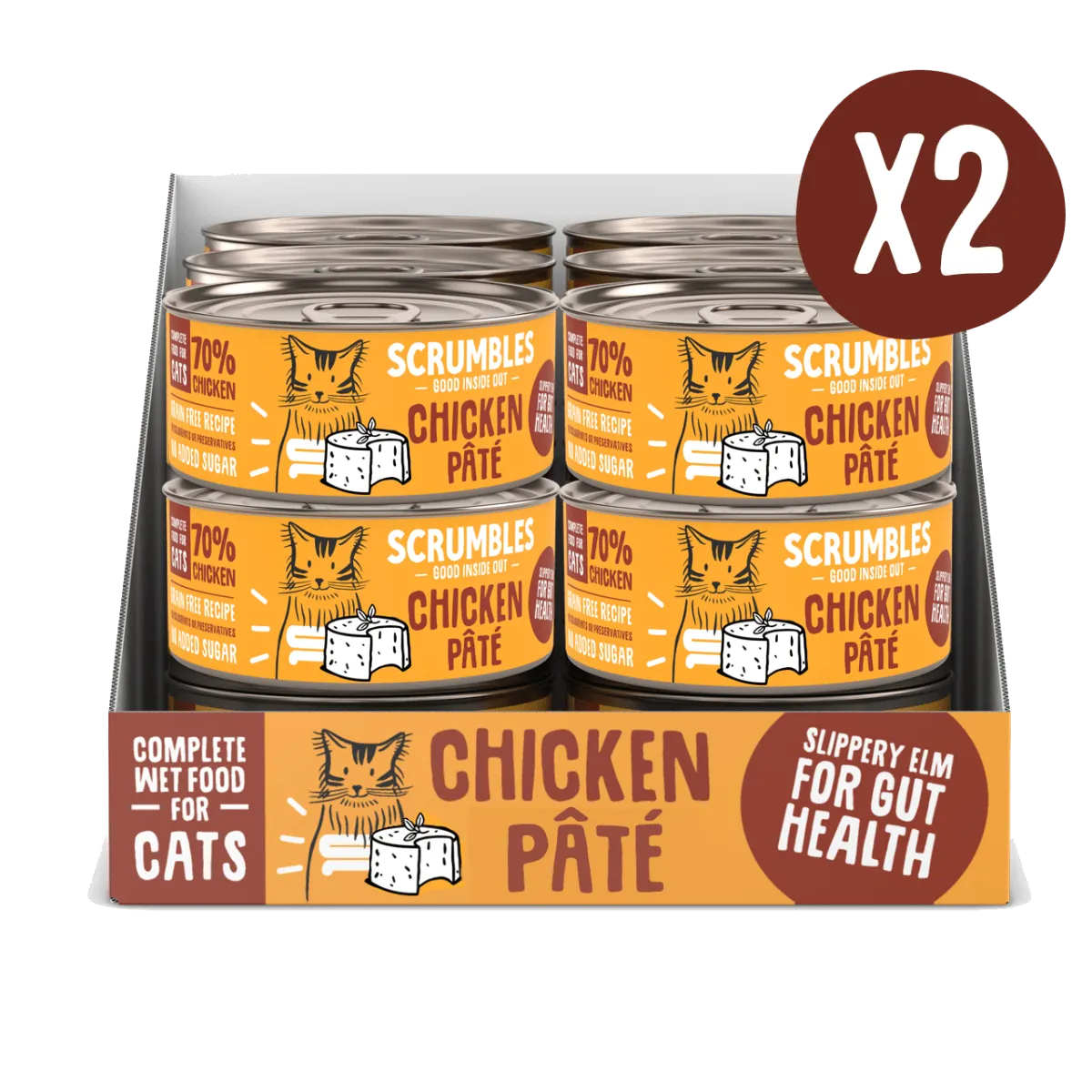 Grain Free Chicken Pâtè Cat Food