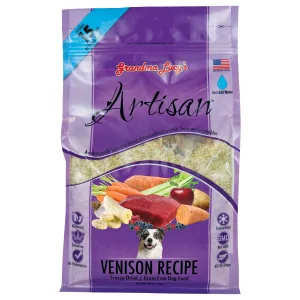 Grandma Lucy's Artisan Freeze Dried Venison Dog Food - 10lbs