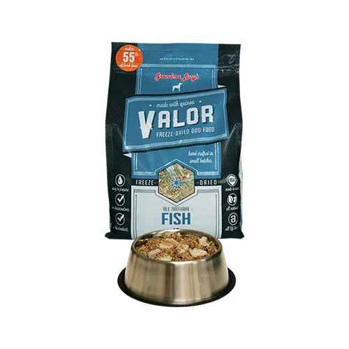 Grandma Lucy's Valor Freeze-Dried Fish/Quinoa Dog Food