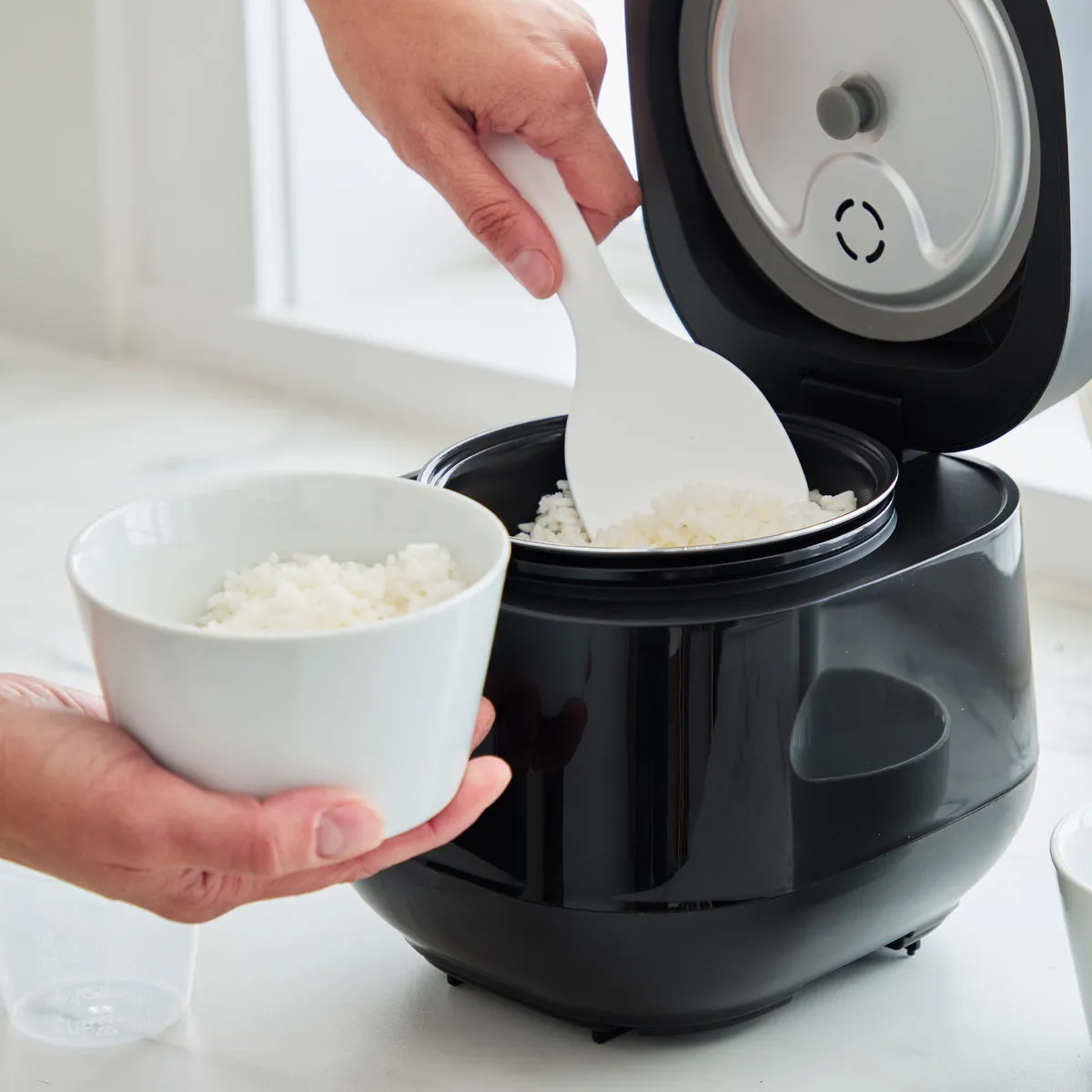 GreenLife Rice & Grains Cooker | Black