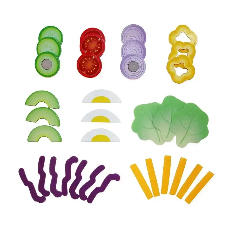 Hape Healthy Wooden Salad Playset