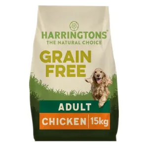 Harringtons Dog Adult Grain Free Chicken & Sweet Potato 15kg