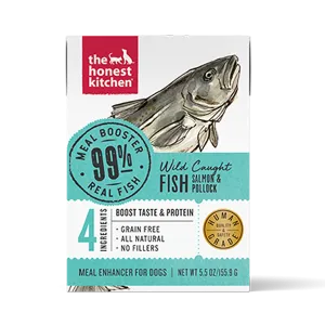 Honest Kitchen  Meal Booster 99% Salmon & Pollock 5.5oz