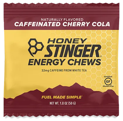 Honey Stinger Organic Caffeinated Energy Chews - Cherry Cola