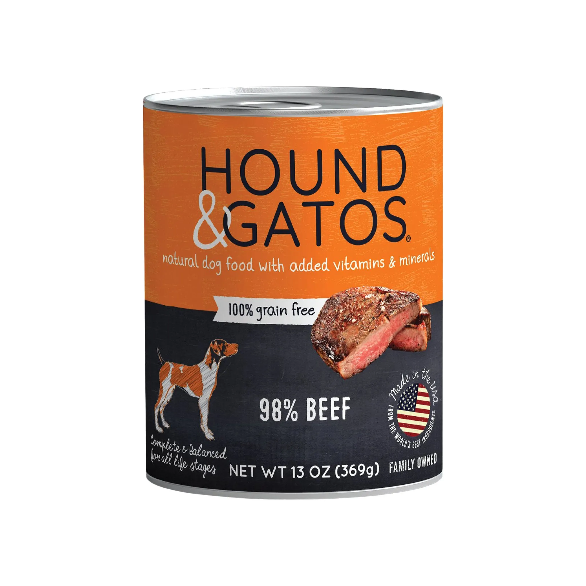 Hound & Gatos Canned Dog Food