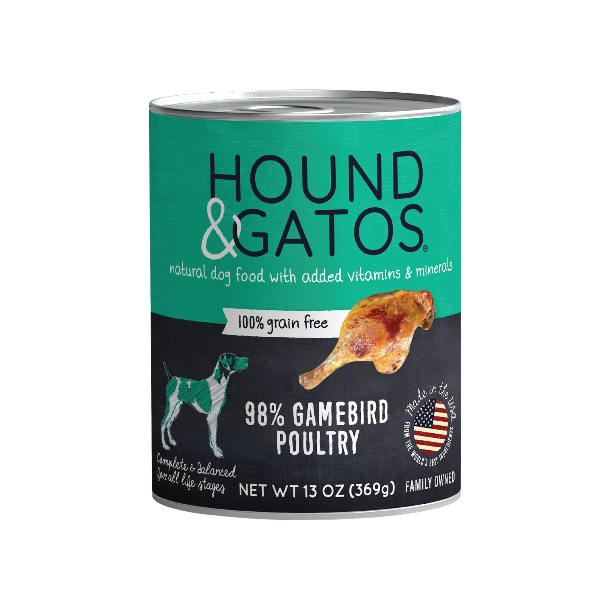 Hound & Gatos Canned Dog Food