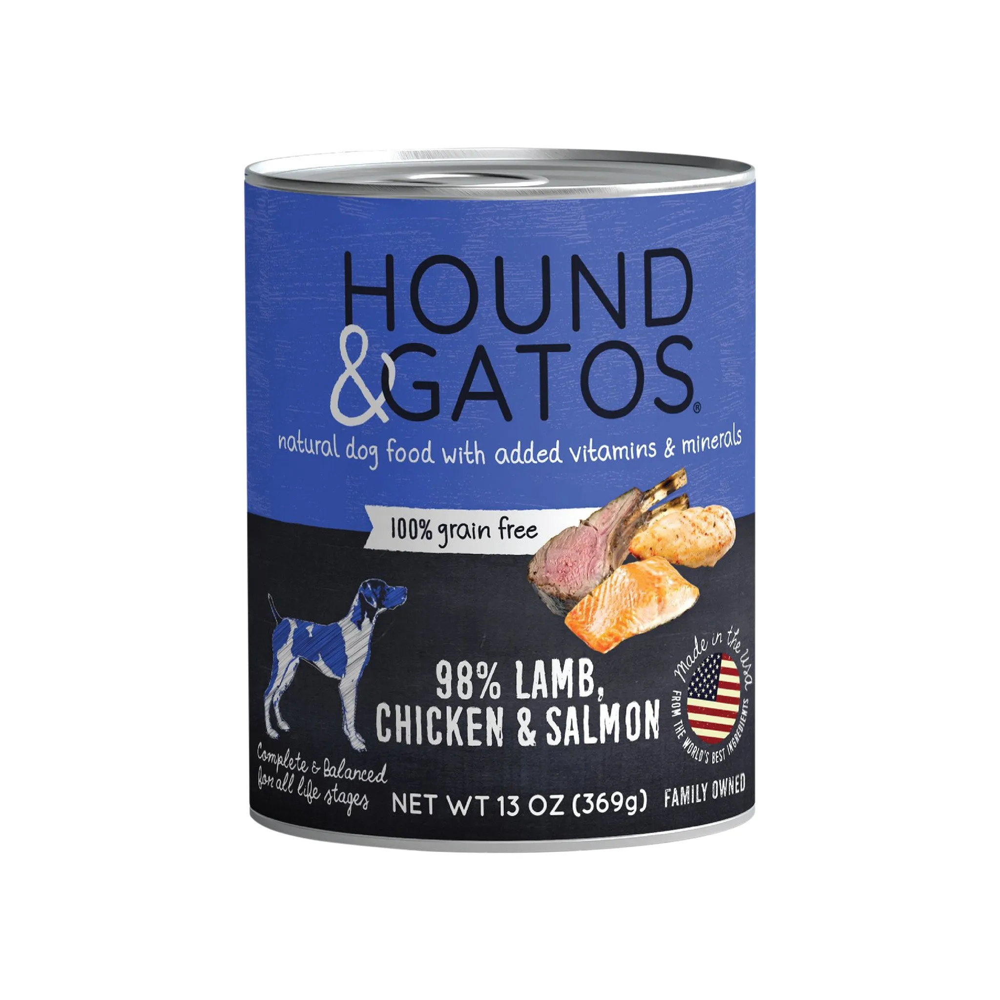 Hound & Gatos Canned Dog Food