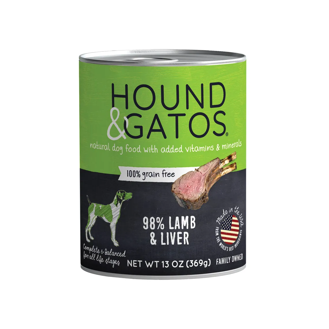 Hound & Gatos Canned Dog Food